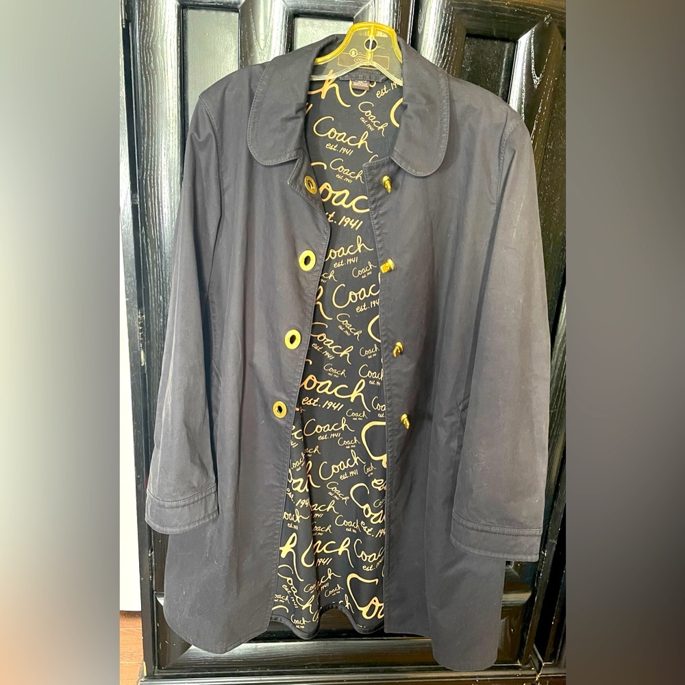 COACH Ladies Trench Coat, size 10